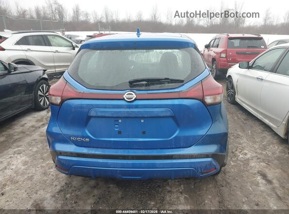 3N1CP5BV1ML514448 2021 NISSAN KICKS Blue 