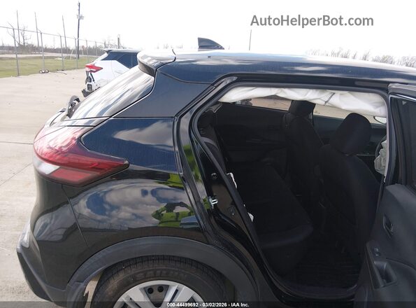 3N1CP5BV4PL543298 2023 NISSAN KICKS Black VIN კოდის სტიკერის ხედი