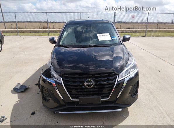 3N1CP5BV4PL543298 2023 NISSAN KICKS Black ხელსაწყოთა პანელის ხედი