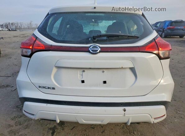 3N1CP5BV5ML473905 2021 NISSAN KICKS White Rear view