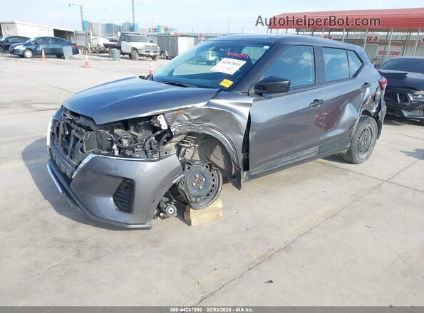 3N1CP5BV6RL479011 2024 NISSAN KICKS Gray Front left