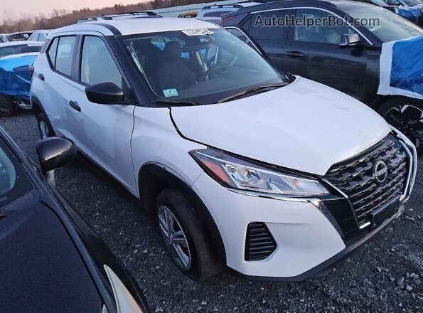 3N1CP5BV6RL527820 2024 NISSAN KICKS White Передня права чверть