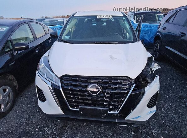 3N1CP5BV6RL527820 2024 NISSAN KICKS White Вид спереду