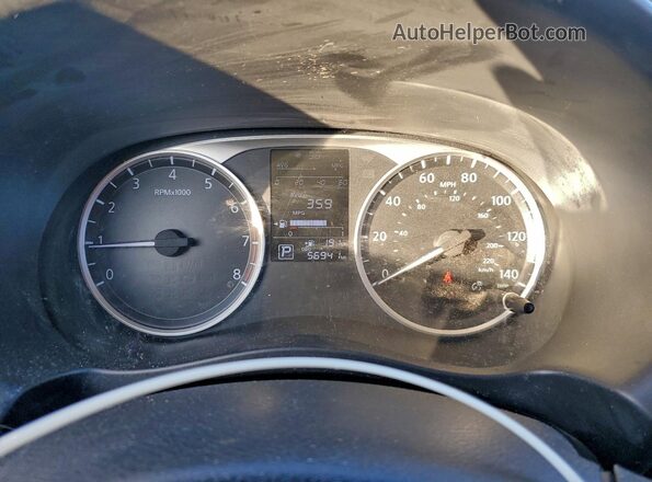 3N1CP5BV8LL512503 2020 NISSAN KICKS Серый Вид щитка приборов
