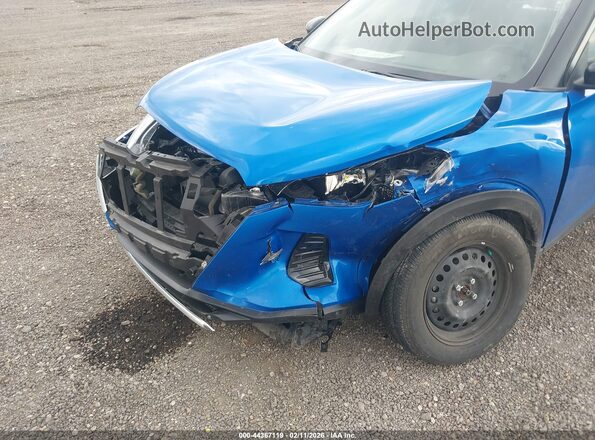 3N1CP5BV9RL595013 2024 NISSAN KICKS Синий Вид спереди