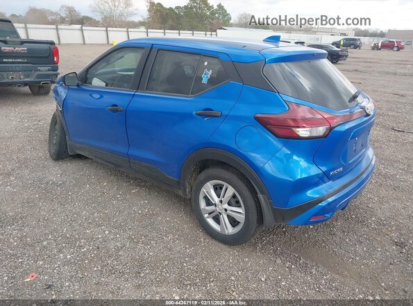 3N1CP5BV9RL595013 2024 NISSAN KICKS Синий Задняя левая четверть