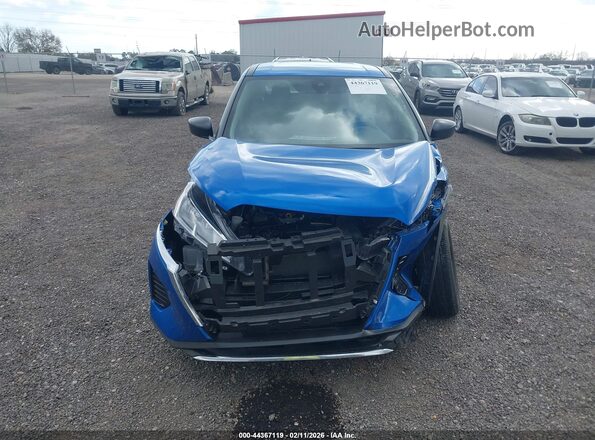 3N1CP5BV9RL595013 2024 NISSAN KICKS Синий Вид задней части салона