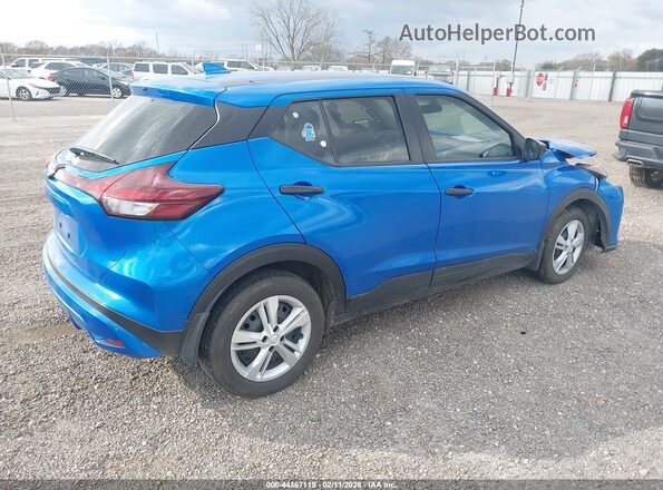 3N1CP5BV9RL595013 2024 NISSAN KICKS Синий Задняя правая четверть