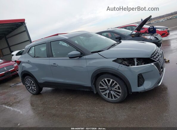 3N1CP5CV4RL559826 2024 NISSAN KICKS Gray 360 interior view