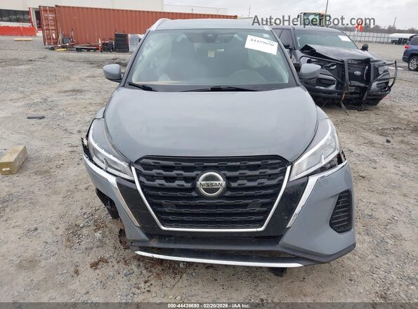 3N1CP5CV6ML541188 2021 NISSAN KICKS Gray Սարքավորումների վահանակի տեսք