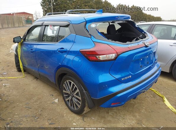 3N1CP5CV7PL505837 2023 NISSAN KICKS Blue Задня ліва чверть