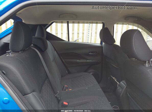 3N1CP5CV7PL505837 2023 NISSAN KICKS Blue Вид наклейки з VIN-кодом