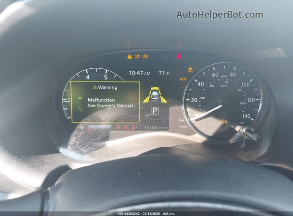 3N1CP5CV8NL482131 2022 NISSAN KICKS Gray Widok tylnych siedzeń