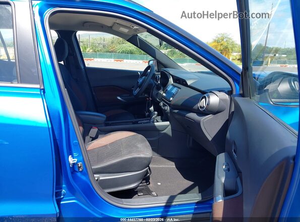 3N1CP5DV2RL485689 2024 NISSAN KICKS Blue Սալոնի դիմացի տեսք