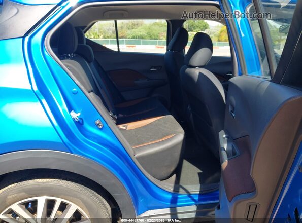 3N1CP5DV2RL485689 2024 NISSAN KICKS Blue VIN կոդի պիտակի տեսք