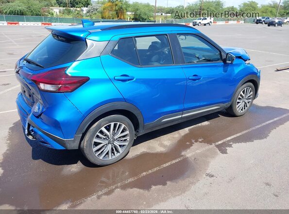 3N1CP5DV2RL485689 2024 NISSAN KICKS Blue Հետևի աջ
