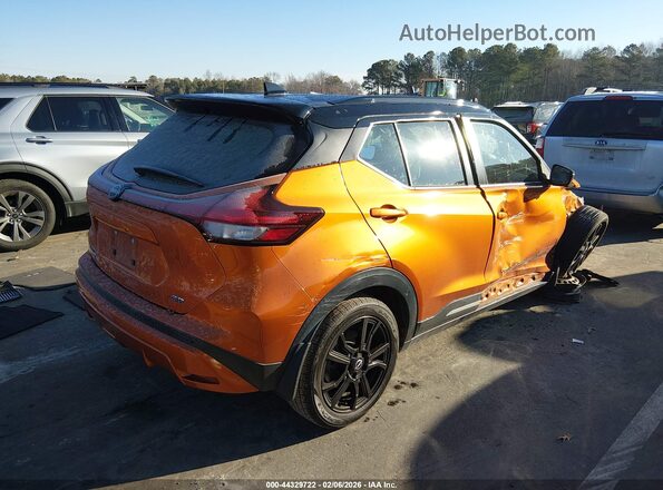 3N1CP5DV6NL479873 2022 NISSAN KICKS Orange Tył prawy