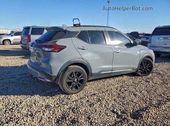 3N1CP5DV9NL491192 2022 NISSAN KICKS Gray Trasero derecho