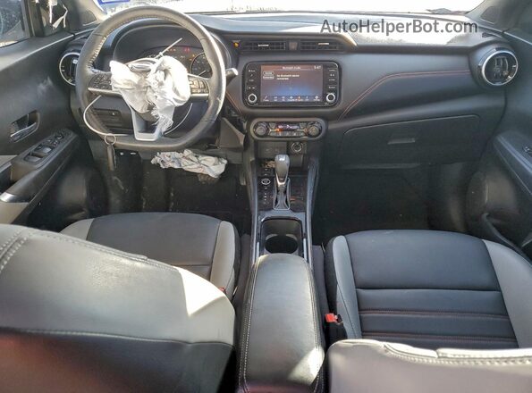 3N1CP5DV9NL491192 2022 NISSAN KICKS Gray Vista del salpicadero
