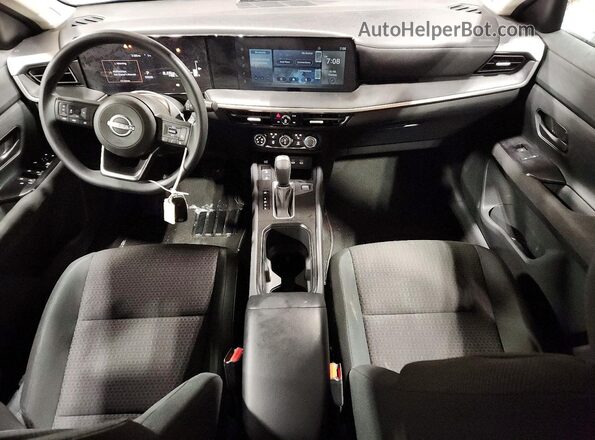 3N8AP6BA3SL322120 2025 NISSAN KICKS Gray Вид панелі приладів