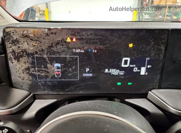 3N8AP6BA3SL322120 2025 NISSAN KICKS Gray Вид щитка приладів