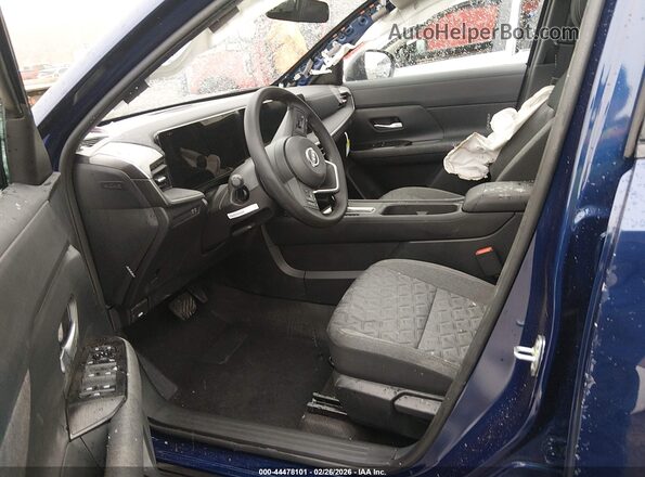 3N8AP6CB0TL342186 2026 NISSAN KICKS Синий Вид салона спереди