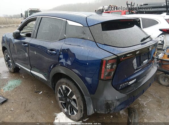 3N8AP6CB0TL342186 2026 NISSAN KICKS Синий Задняя левая четверть