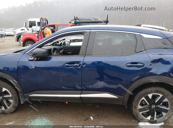 3N8AP6CB0TL342186 2026 NISSAN KICKS Синий Панорамный вид салона 360°