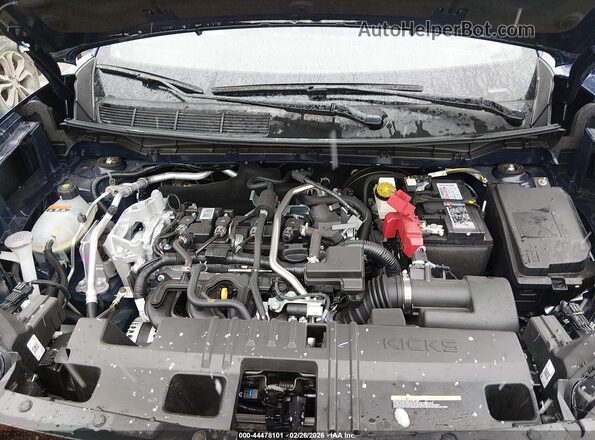 3N8AP6CB0TL342186 2026 NISSAN KICKS Синий Вид сзади