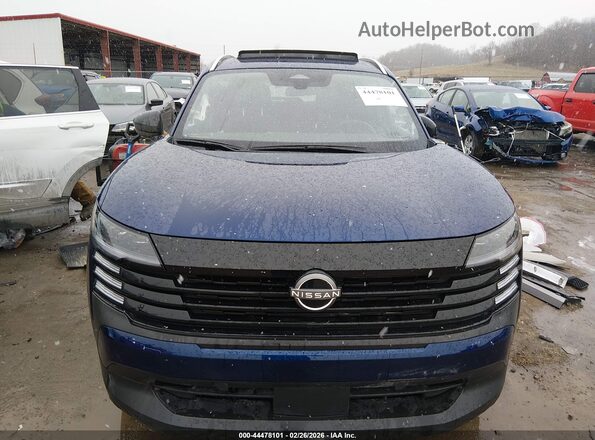 3N8AP6CB0TL342186 2026 NISSAN KICKS Синий Вид щитка приборов