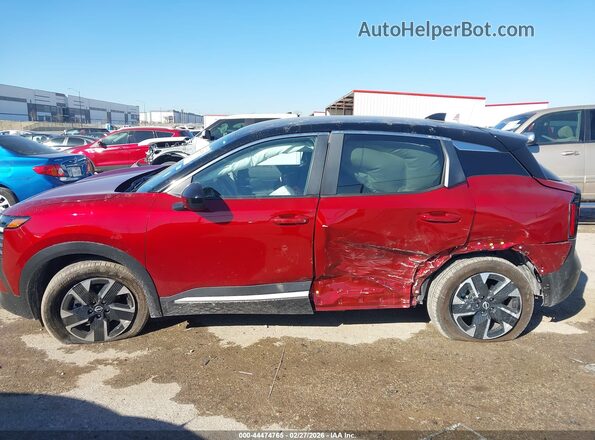 3N8AP6CBXSL433593 2025 NISSAN KICKS Maroon Rear interior view