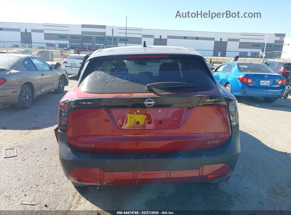 3N8AP6CBXSL433593 2025 NISSAN KICKS Maroon 