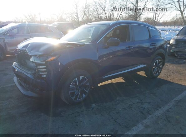 3N8AP6CBXTL350635 2026 NISSAN KICKS Dark Blue Передняя левая четверть