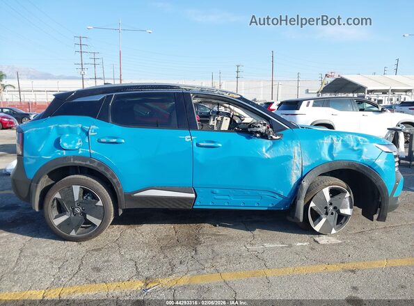 3N8AP6DB9SL389908 2025 NISSAN KICKS Blue Vista interior de 360 grados