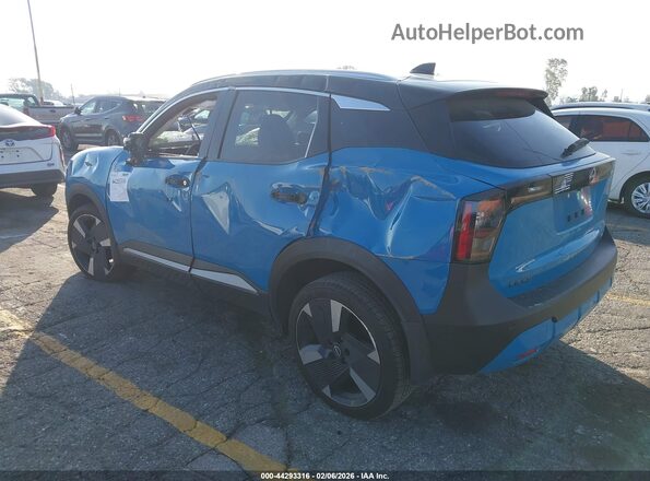3N8AP6DB9SL389908 2025 NISSAN KICKS Blue Trasero izquierdo