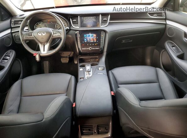 3PCAJ5AA2RF100928 2024 INFINITI QX50 Black Vista del salpicadero