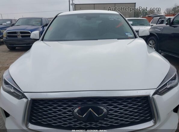 3PCAJ5AA6NF115524 2022 INFINITI QX50 White Dashboard view