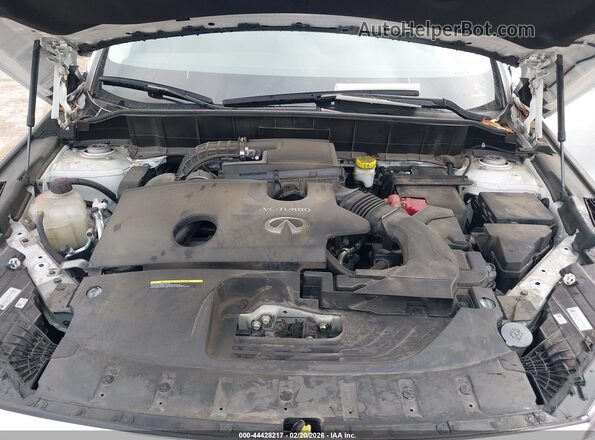 3PCAJ5AA6NF115524 2022 INFINITI QX50 White Rear view