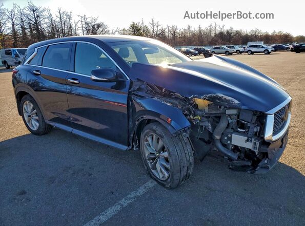 3PCAJ5AB2NF110331 2022 INFINITI QX50 Синий Передняя правая четверть