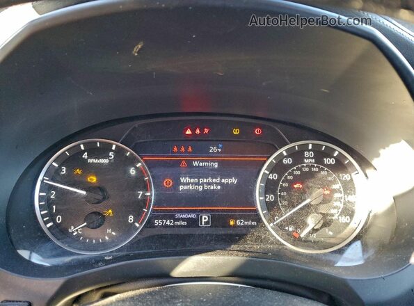 3PCAJ5AB2NF110331 2022 INFINITI QX50 Синий Вид щитка приборов