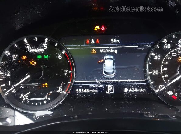 3PCAJ5AB4NF118544 2022 INFINITI QX50 White უკანა სავარძლების ხედი