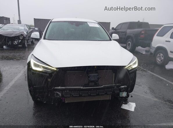 3PCAJ5AB4NF118544 2022 INFINITI QX50 White უკანა სალონის ხედი