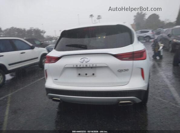 3PCAJ5AB4NF118544 2022 INFINITI QX50 White 
