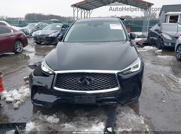 3PCAJ5AB5NF111988 2022 INFINITI QX50 Black Вид щитка приладів