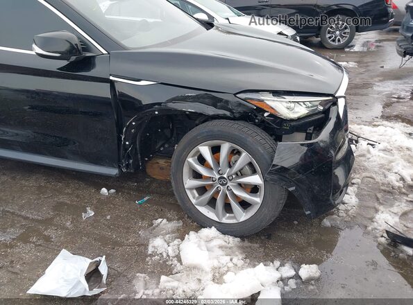 3PCAJ5AB5NF111988 2022 INFINITI QX50 Black Вид спереду