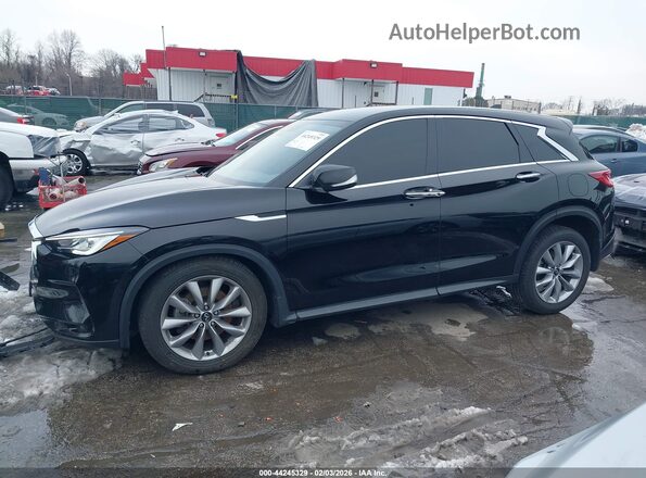 3PCAJ5AB5NF111988 2022 INFINITI QX50 Black Панорамний вид салону 360°