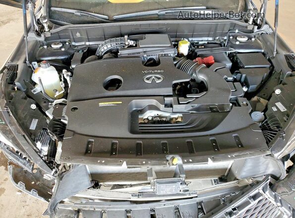 3PCAJ5AB8RF104345 2024 INFINITI QX50 Black Вид задньої частини салону