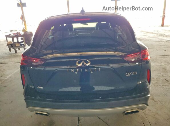 3PCAJ5AB8RF104345 2024 INFINITI QX50 Black Вид ззаду