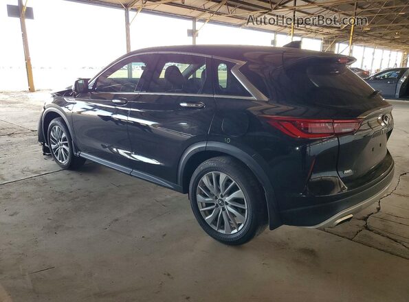 3PCAJ5AB8RF104345 2024 INFINITI QX50 Black Задня ліва чверть