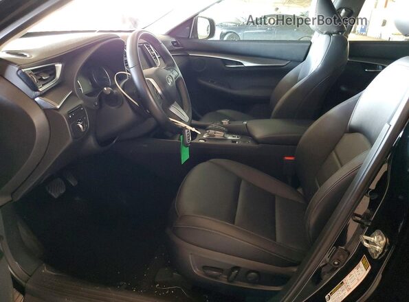 3PCAJ5AB8RF104345 2024 INFINITI QX50 Black Вид салону спереду